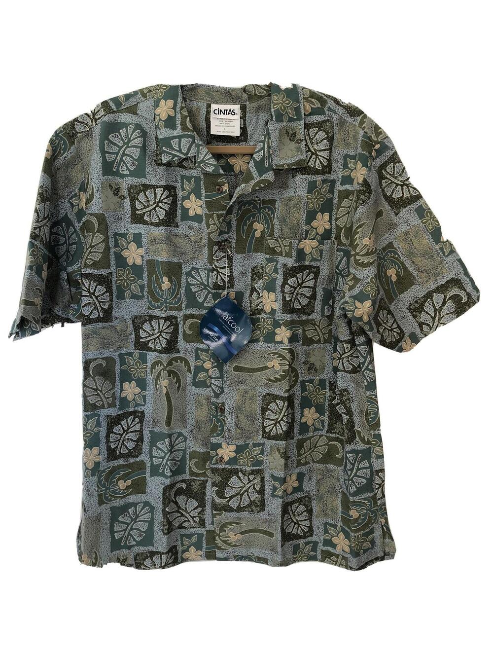 Cintas Hawaiian Shirt Size Large Lafcool